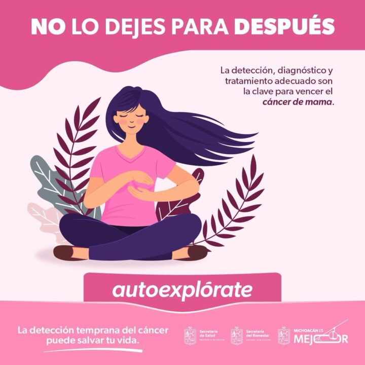 Conoce los síntomas del cáncer de mama y los hábitos saludables para prevenirlo